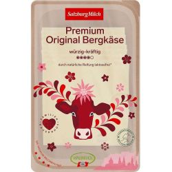 SalzburgMilch премиум бергкезе без лактоза 50%, слайс (150 г)