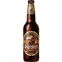 Velkopopovicky Kozel тъмна бира 3.8%, бутилка (500 мл)