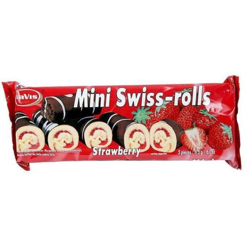 Kavis мини суис ролс с ягода (175 г)