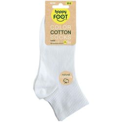 Happy Foottopia чорапи къс конч стрийт бели, памук, размер: 39 - 42 (1 бр.)