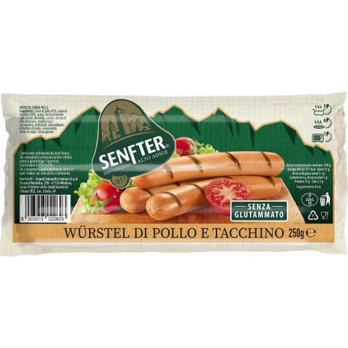 Senfter кренвирш от пилешко и пуешко месо (250 г)