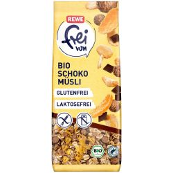 REWE био мюсли с шоколад, без глутен, без лактоза (400 г)