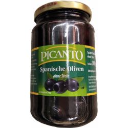 Picanto испански черни маслини без костилки (300 г)