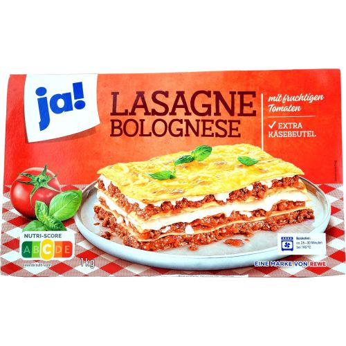 Ja! лазаня болонезе (1 кг)