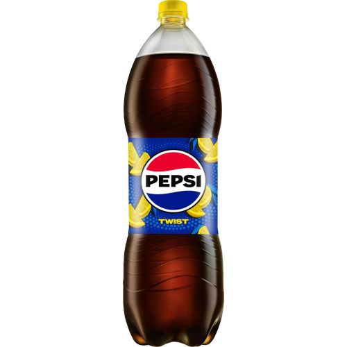 Pepsi Cola Twist газирана безалкохолна напитка (2 л)