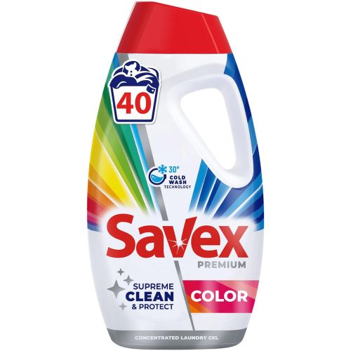 Savex Color течен препарат за пране, 40 пранета (1.8 л)