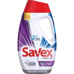 Savex 2In1 Color&Care течен препарат за пране, 24 пранета (1.08 л)