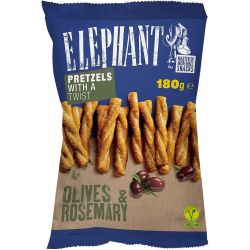 Elephant Twist брецели с маслини и розмарин (180 г)