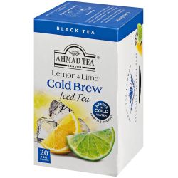 Ahmad Tea Lemon & Lime Cold Brew студен чай лимон и лайн, 20 бр. х 2.1 г (42 г)