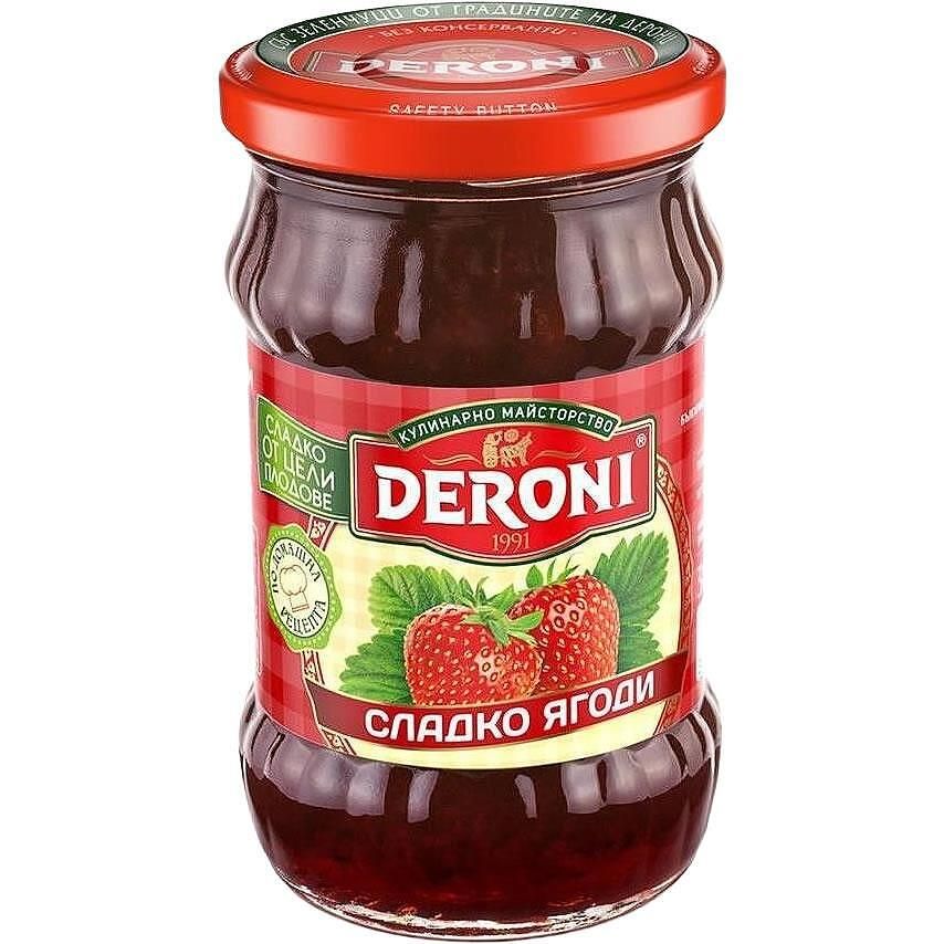 Deroni сладко от ягоди на цена от 4.39 € за 300 г | Gladen.bg