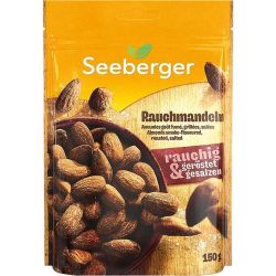 Seeberger печени и осолени пушени бадеми (150 г)