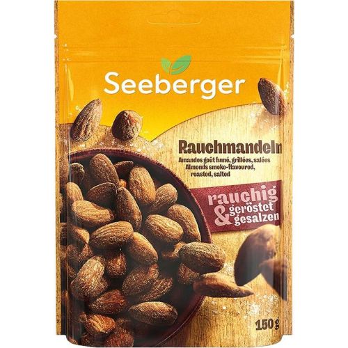 Seeberger печени и осолени пушени бадеми (150 г)