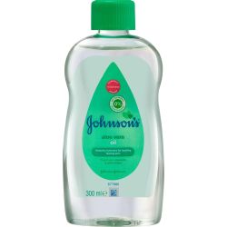 Johnson's бебешко олио с алое вера (300 мл)