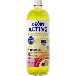 Devin Active овкусена вода с електролити, лимон и малина (750 мл)
