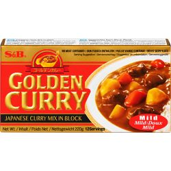 S&B златно къри на кубчета мек вкус (220 г)