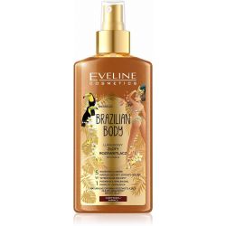 Eveline Cosmetics Brazilian Body златист спрей за тяло (150 мл)