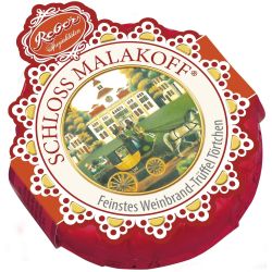 Reber Schloss Malakoff пралини с тъмен шоколад (38 г)