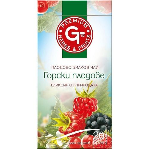 GT Premium чай горски плодове, 20 бр. (30 г)