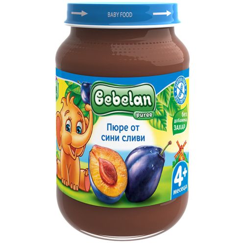 Bebelan пюре от сини сливи (190 г)