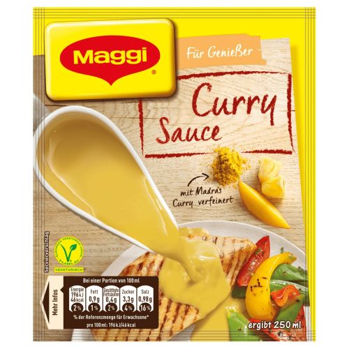 Maggi къри сос, Für Genießer (34 г)