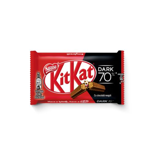 Nestle Kitkat 4 Finger Dark 70% десерт с тъмен шоколад (41.5 г)