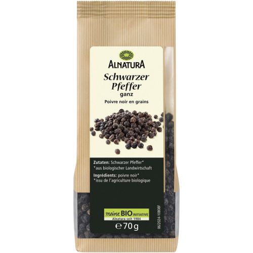 Alnatura био черен пипер на зърна (70 г)