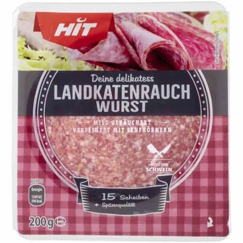 Hit деликатесен пушен салам (200 г)