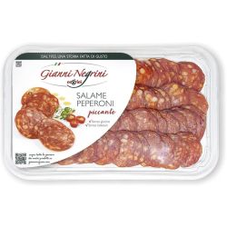 Gianni Negrini салам пеперони, нарязан (80 г)
