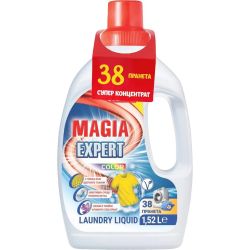 Magia течен препарат за цветно пране, 38 пранета (1.52 л)