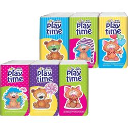 Baby Crema Play Time Kitten носни кърпички (6 бр.)