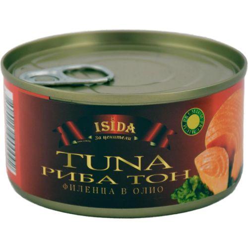 Isida риба тон, филенца в олио (185 г)