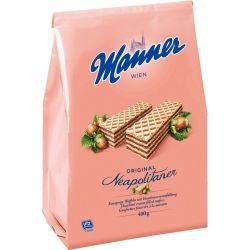 Manner неаполитански вафли с лешников крем (400 г)