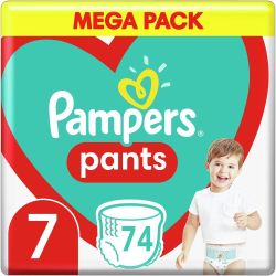 Pampers Pants гащички, размер 7 (74 бр.)