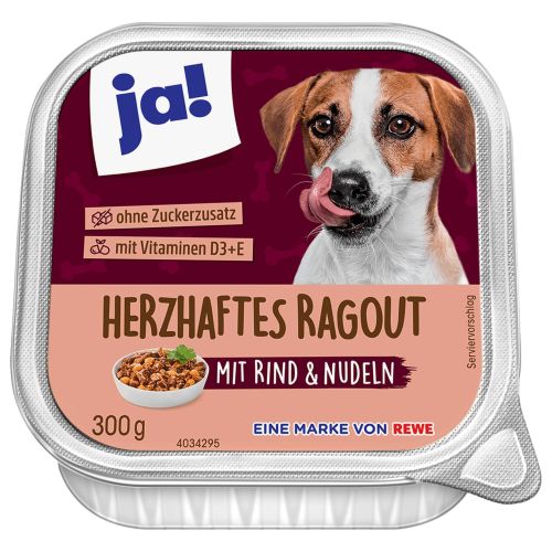 Ja! кучешка храна пастет с говеждо (300 г)