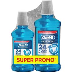 Oral-B Pro Expert вода за уста, 500 мл + 250 мл (750 мл)