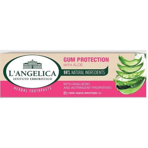 L'Angelica паста за зъби с алое вера защита на венците (75 мл)