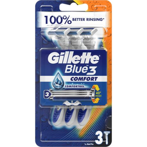 Gillette Blue3 самобръсначки за еднократна употреба (3 бр.)