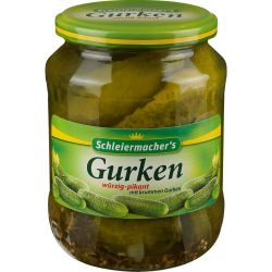 Schleiermachers пикантни краставички (670 г)