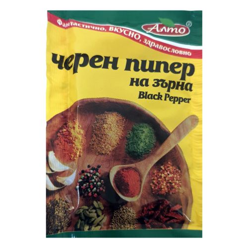 Алто черен пипер на зърна (10 г)