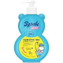 Здраве Бебе измивен гел лайка и смрадлика (400 мл)