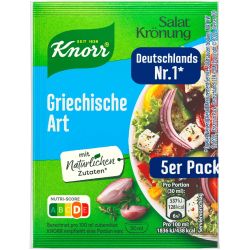 Knorr салатни билки за дресинг, 4 бр. х 9 г (45 г)