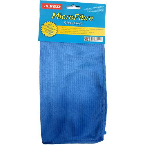 ASED микрофибърка кърпа за стъкло, 30х30 см (1 бр.)