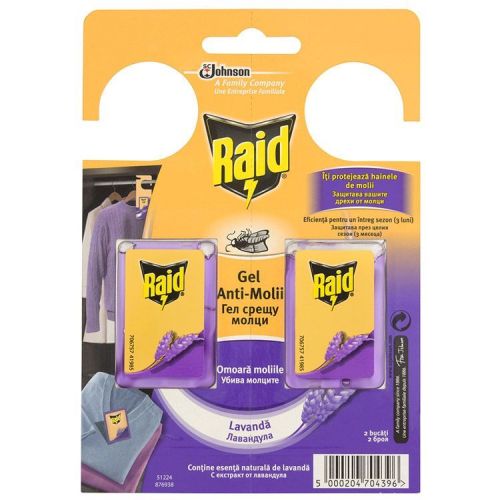 Raid срещу молци с лавандула (2 бр.)