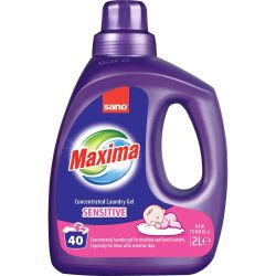 Sano Maxima Sensitive течен перилен препарат, 40 пранета (2 л)