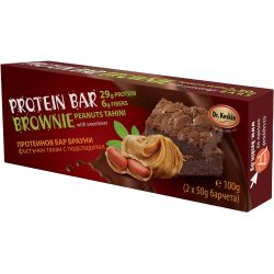 Dr. Keskin протеинов бар брауни фъстъчен крем, 2 бр. х 50 г (100 г)