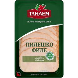 Тандем печено пилешко филе, слайс (120 г)