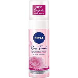 Nivea Rose Touch измиваща пяна за лице (150 мл)