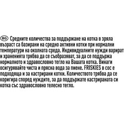 Purina Friskies Adult пауч храна за котка с хапки сьомга в сос, 4 бр. х 85 г (340 г)