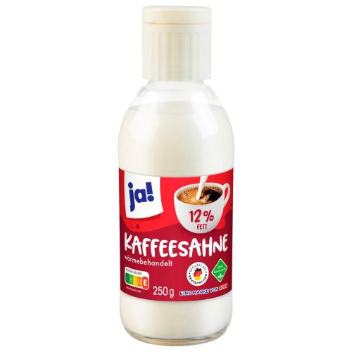 JA! сметана за кафе 12% масленост (250 г)