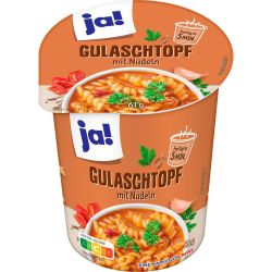 JA! инстантно ястие гулаш с паста (61 г)